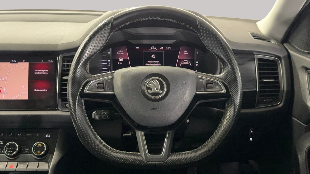 Steering Wheel Close-up