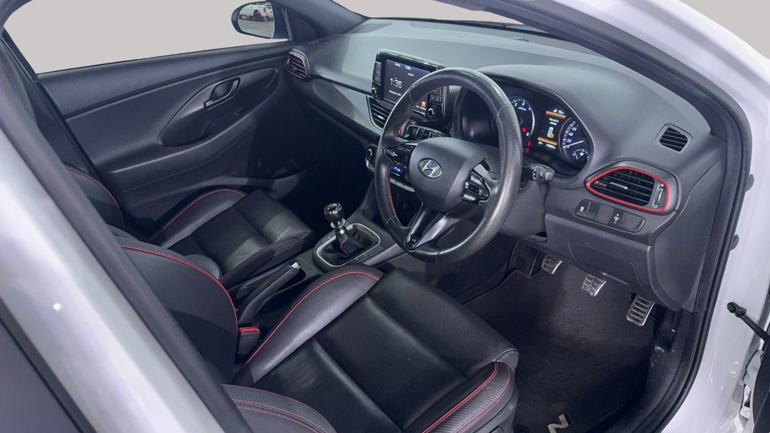 Right Side Front Door Cabin View