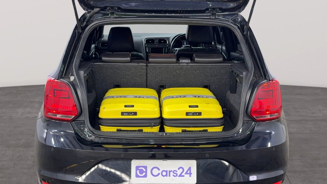 Boot Inside View with Luggage