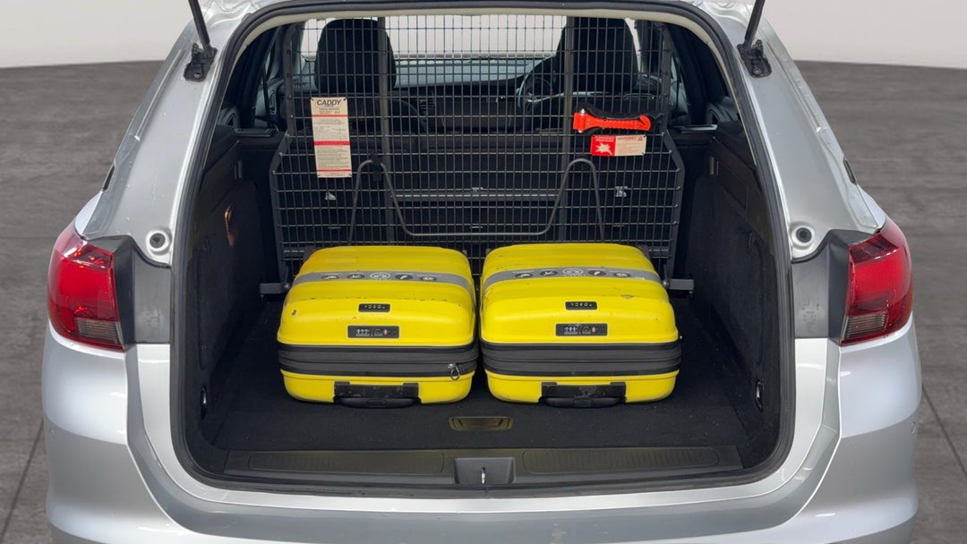 Boot Inside View with Luggage