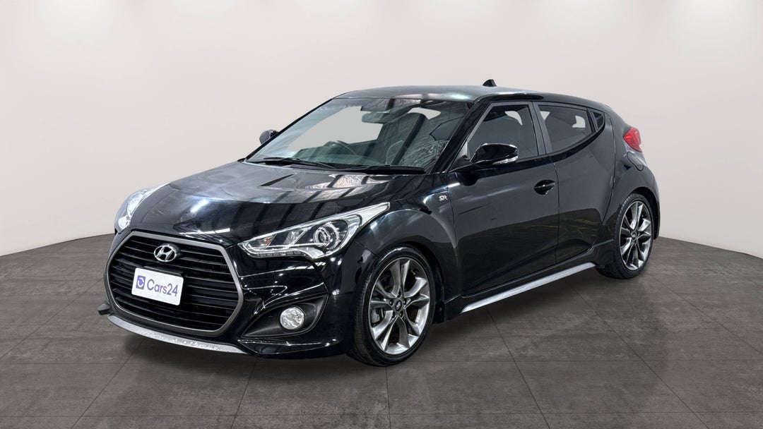 2015 Hyundai Veloster Sr Turbo, Automatic, 83696 km, Left Front Diagonal (45- Degree) View