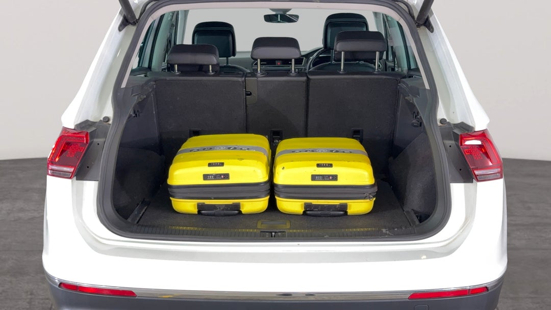 Boot Inside View with Luggage