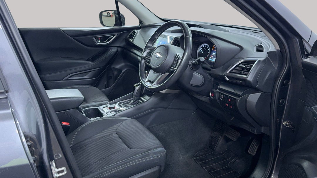 Right Side Front Door Cabin View