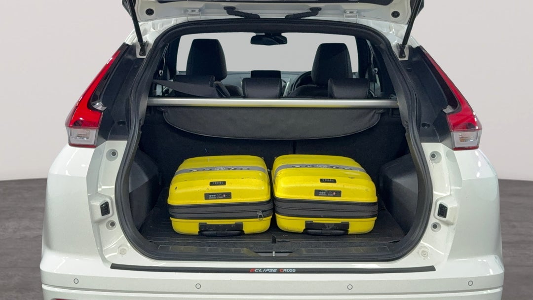 Boot Inside View with Luggage