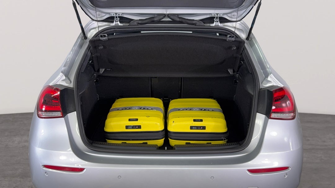 Boot Inside View with Luggage