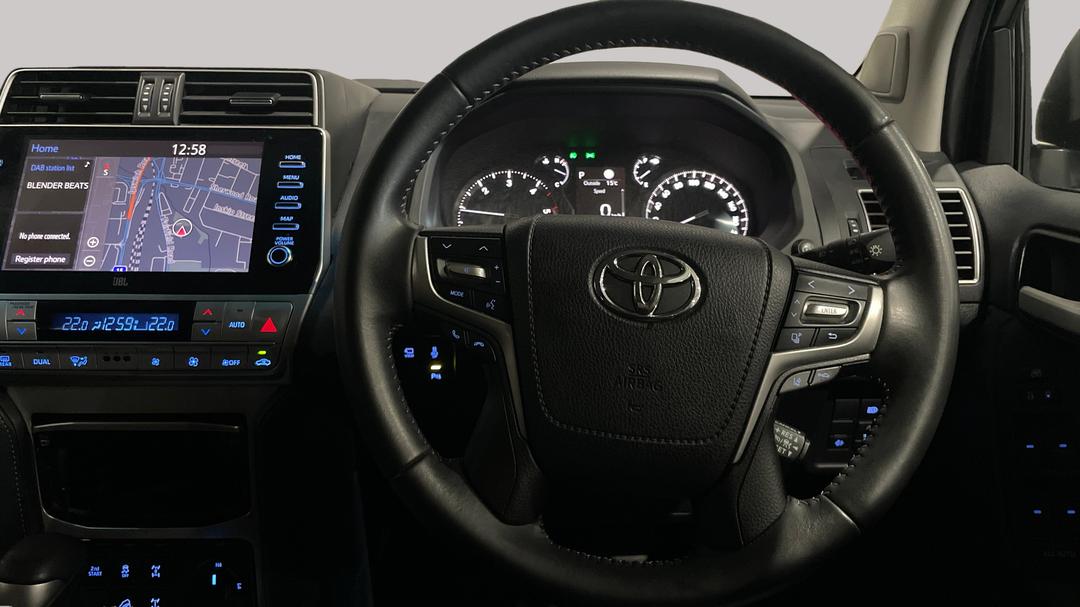 2022 Toyota Landcruiser Prado Vx, Automatic, 73714 km, Steering Wheel Close-up