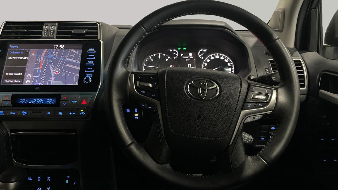 2022 Toyota Landcruiser Prado Vx, Automatic, 73714 km, Steering Wheel Close-up