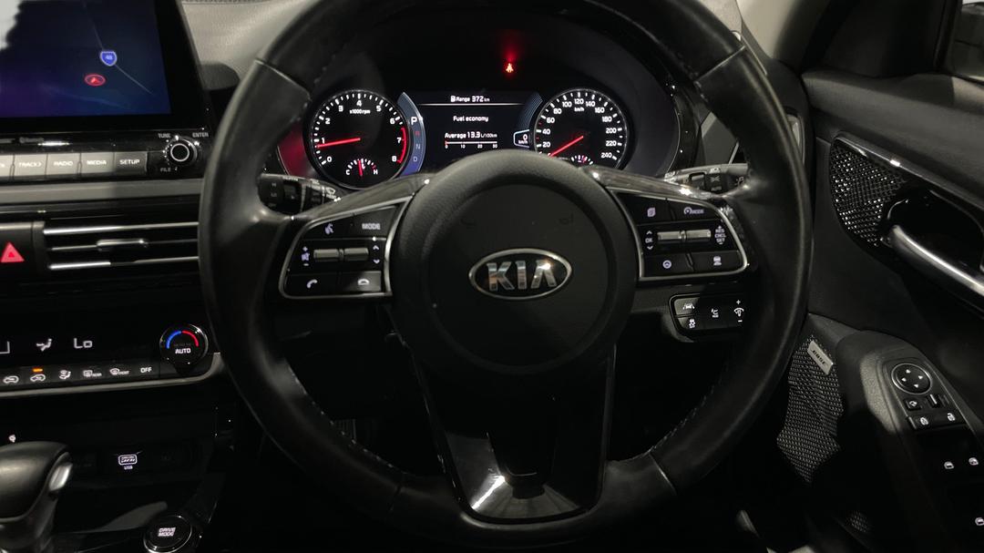2021 Kia Seltos Gt-line (AWD), Automatic, 30349 km, Steering Wheel Close-up