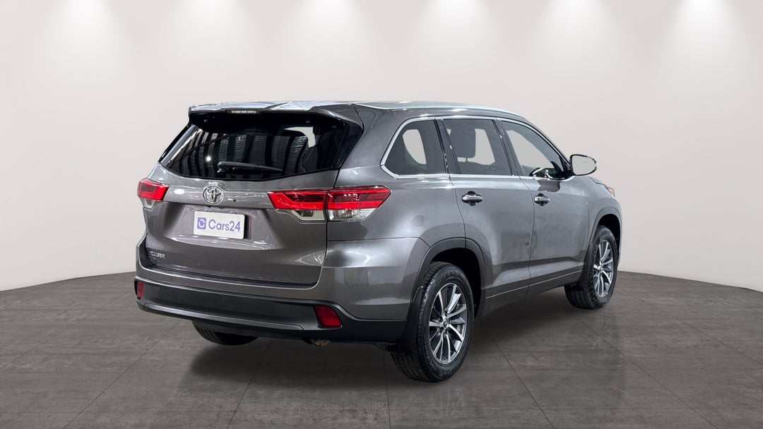 2019 Toyota Kluger Gxl (4x2), Automatic, 96867 km, Right Back Diagonal (45- Degree) View