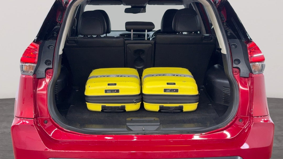 Boot Inside View with Luggage