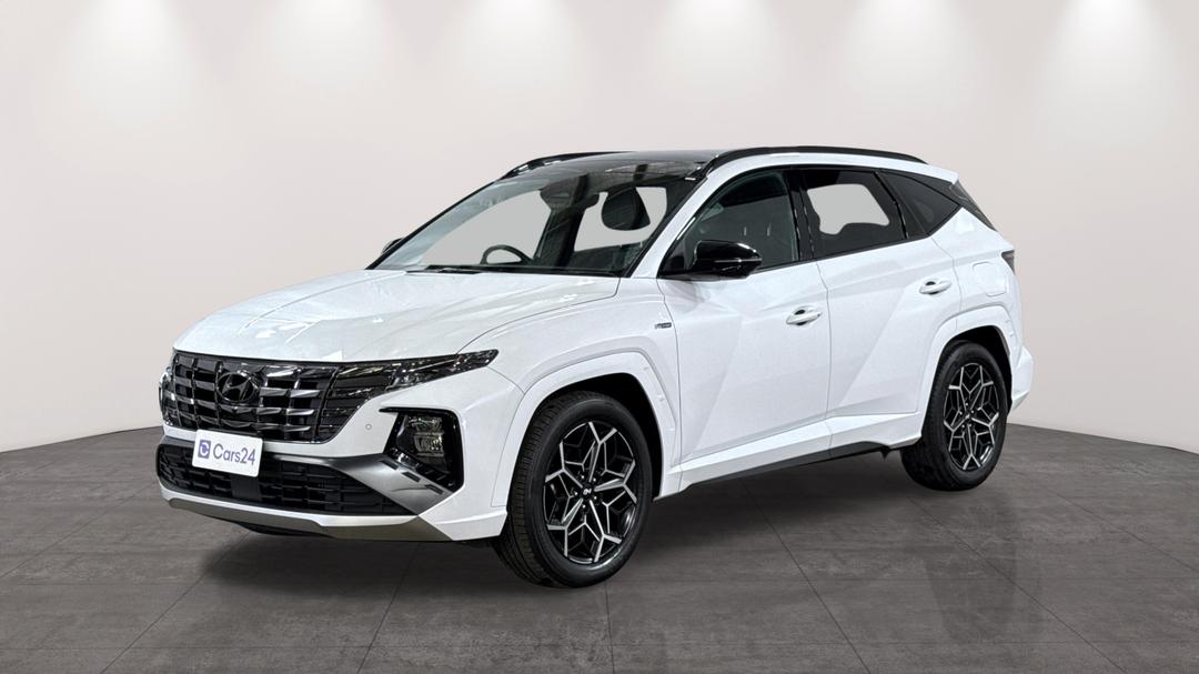 2023 Hyundai Tucson Highlander N Line (AWD), Automatic, 25244 km, Left Front Diagonal (45- Degree) View