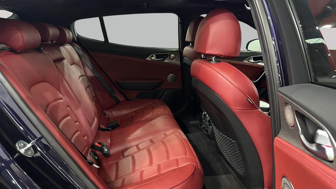 2021 Kia Stinger Gt (red Leather), Automatic, 28350 km, Right Side Rear Door Cabin View