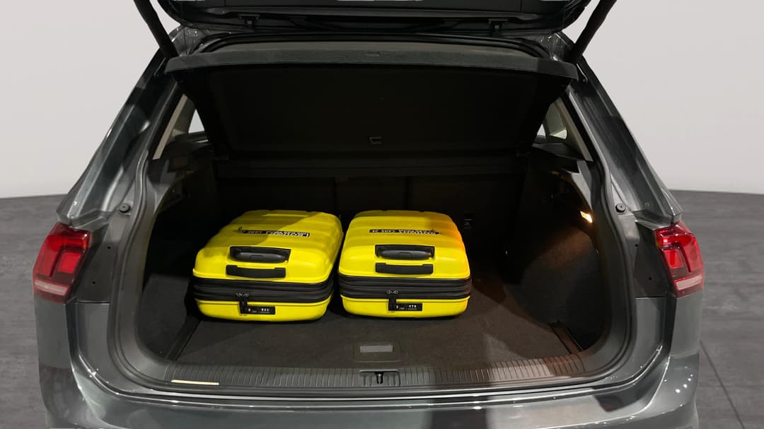 2020 Volkswagen Tiguan 110 Tsi Comfortline, Automatic, 67627 km, Boot Inside View with Luggage