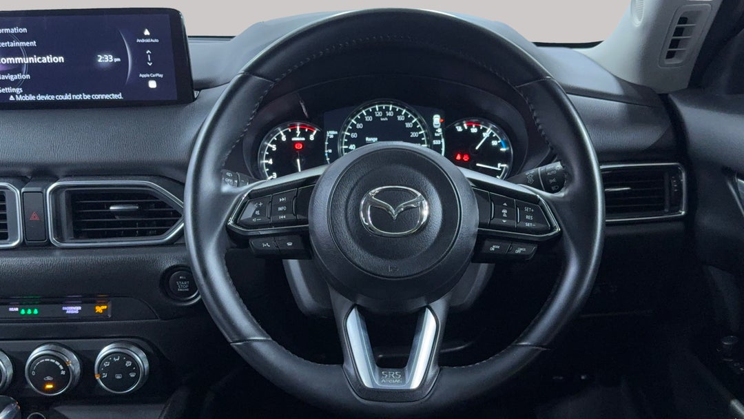 2023 Mazda CX-5 G20 Maxx (FWD), Automatic, 38272 km, Steering Wheel Close-up
