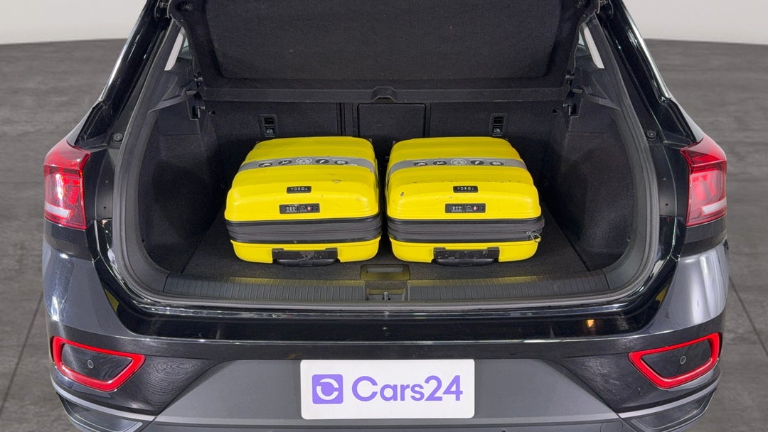 Boot Inside View with Luggage