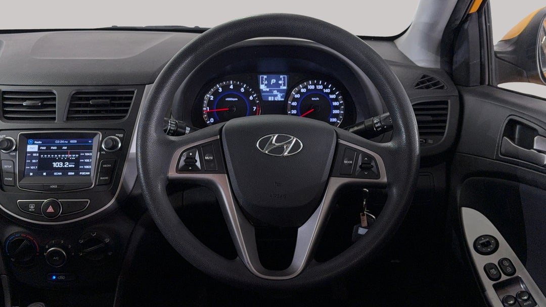 Steering Wheel Close-up