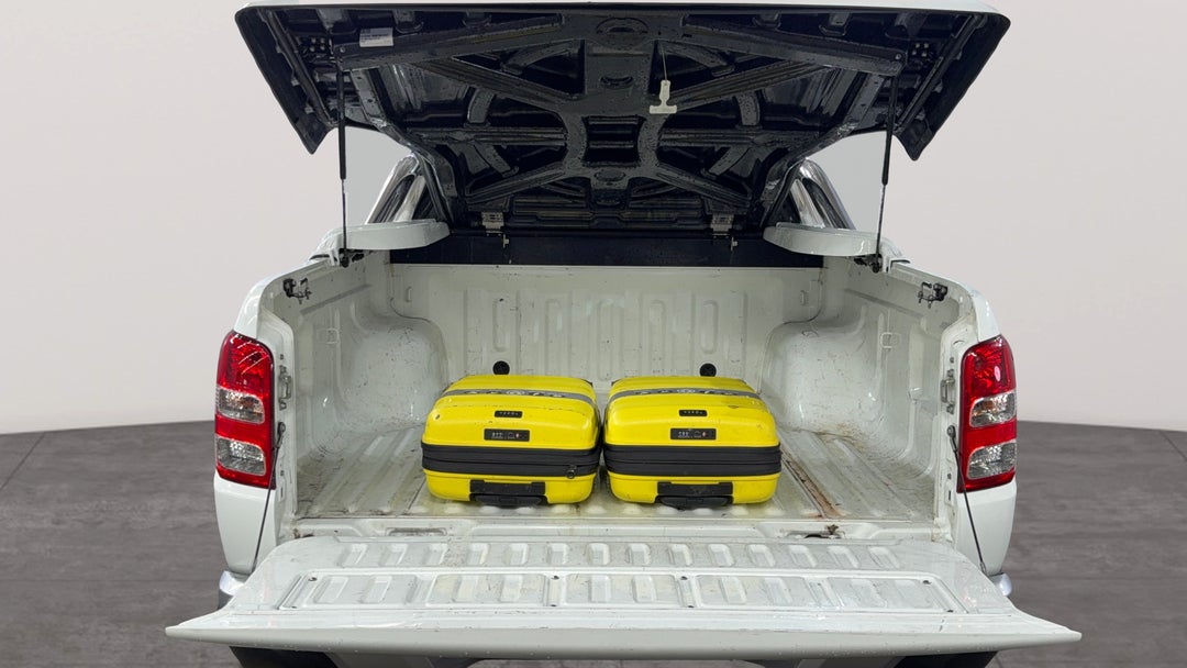 Boot Inside View with Luggage