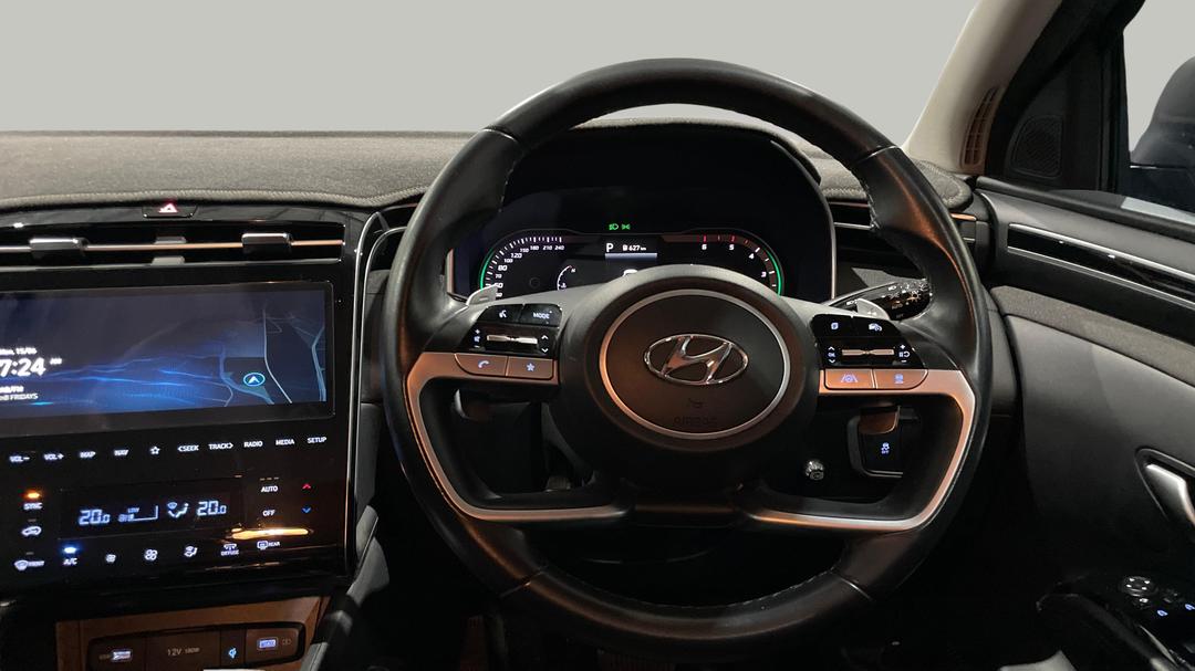 2022 Hyundai Tucson Elite (AWD), Automatic, 54183 km, Steering Wheel Close-up