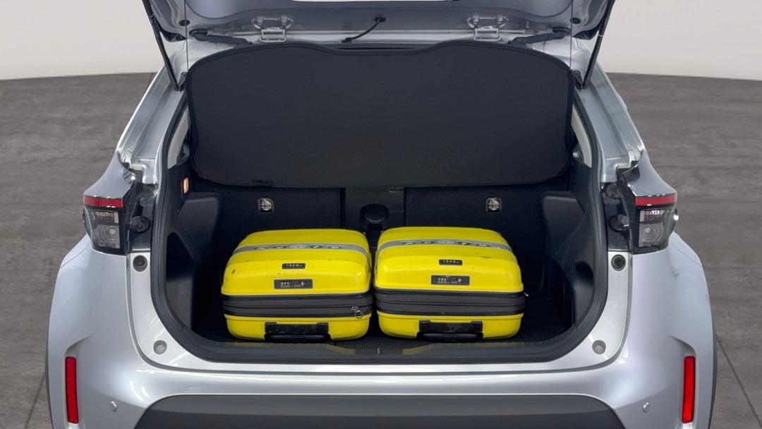 Boot Inside View with Luggage