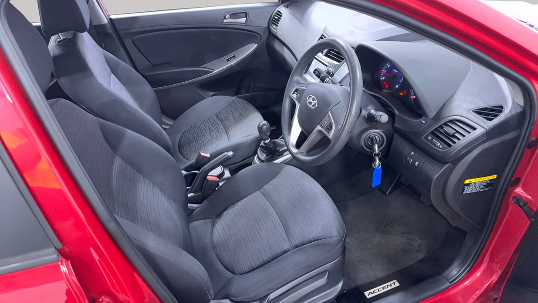 2016 Hyundai Accent Active, Manual, 99458 km, Right Side Front Door Cabin View