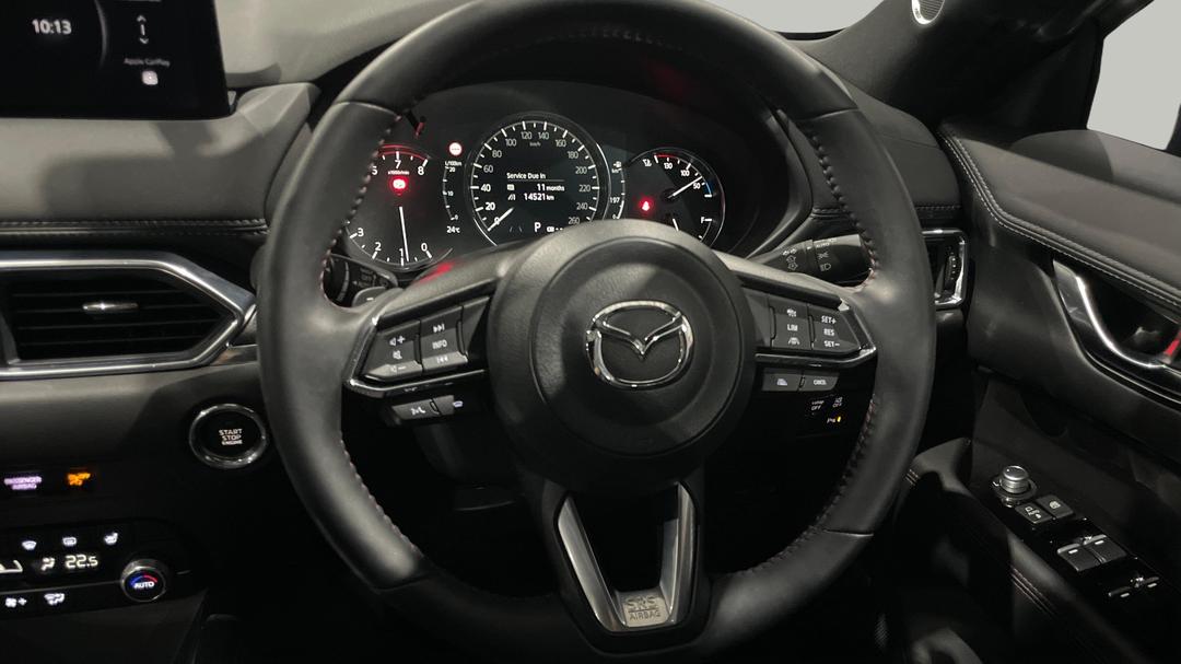 2024 Mazda CX-5 G25 Gt Sp (AWD), Automatic, 11511 km, Steering Wheel Close-up