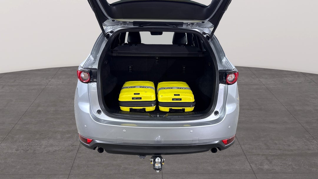 2019 Mazda CX-5 Akera (4x4), Automatic, 109222 km, Boot Inside View with Luggage