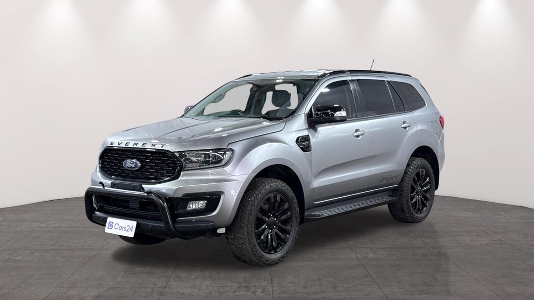 2020 Ford Everest Sport (4WD 7 Seat), Automatic, 120331 km, Left Front Diagonal (45- Degree) View