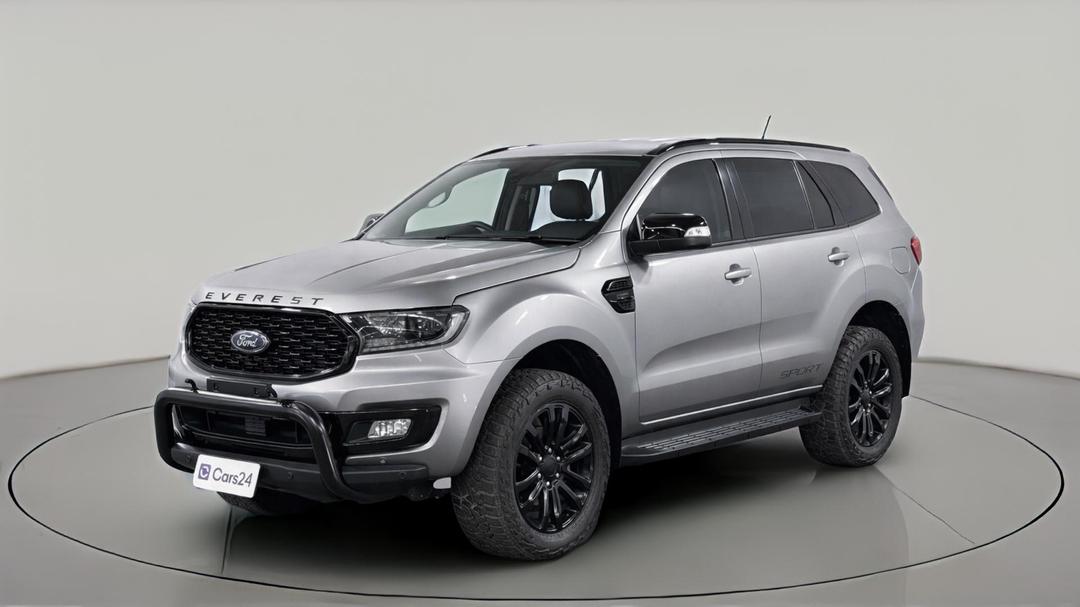 2020 Ford Everest Sport (4WD 7 Seat), Automatic, 120331 km, Left Front Diagonal (45- Degree) View