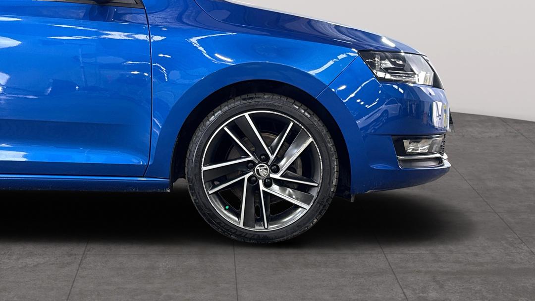 2018 SKODA Rapid Spaceback 92 Tsi, Automatic, 52040 km, Right Front Wheel