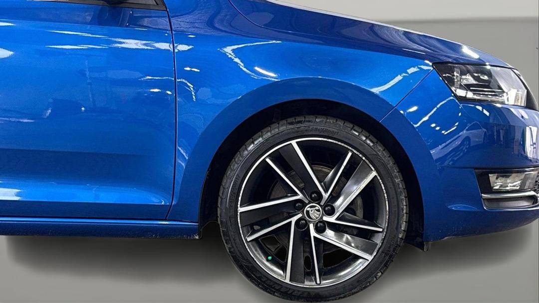 2018 SKODA Rapid Spaceback 92 Tsi, Automatic, 52040 km, Right Front Wheel