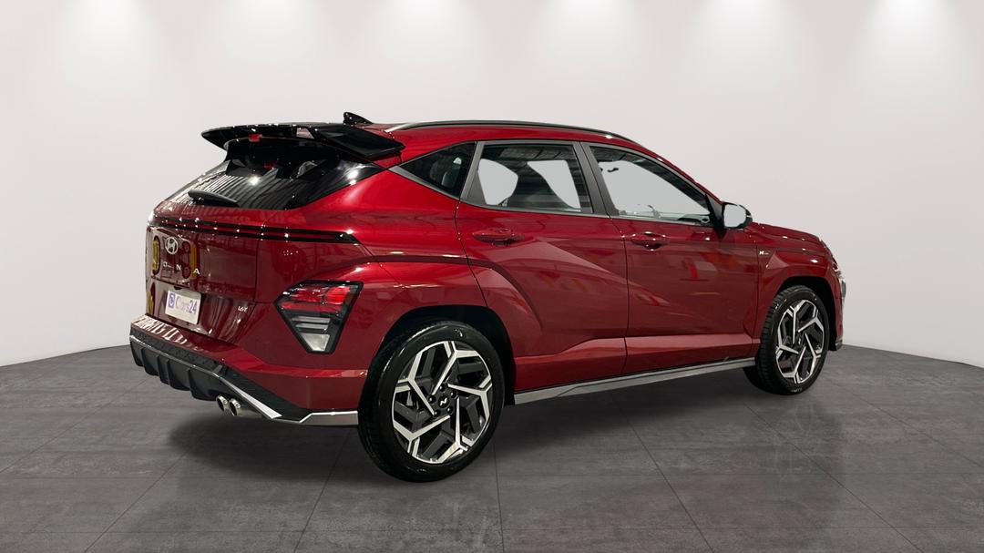 2023 Hyundai Kona N Line, Automatic, 21450 km, Right Back Diagonal (45- Degree) View