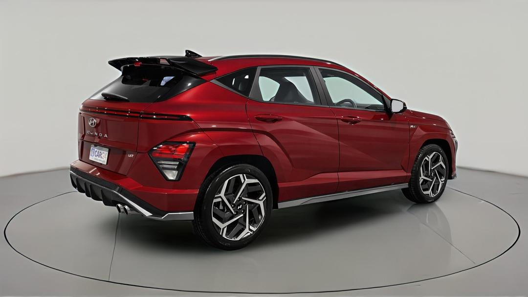 2023 Hyundai Kona N Line, Automatic, 21450 km, Right Back Diagonal (45- Degree) View