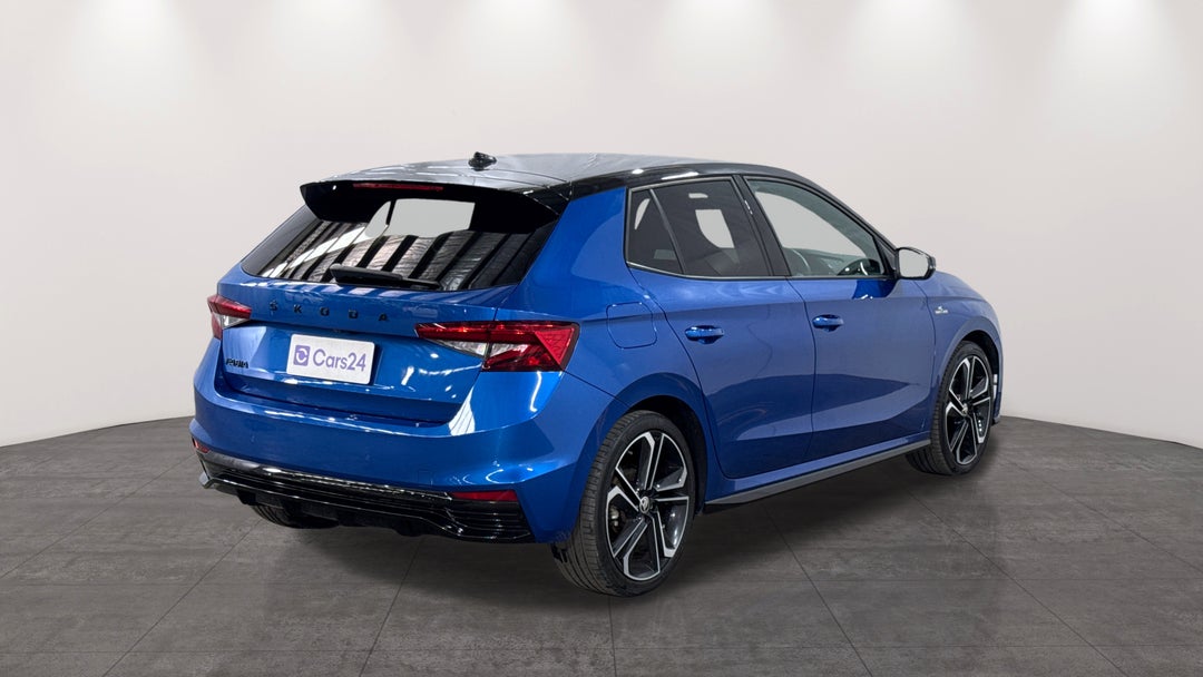 2022 SKODA Fabia 110tsi Monte Carlo Edition 150, Automatic, 39750 km, Right Back Diagonal (45- Degree) View