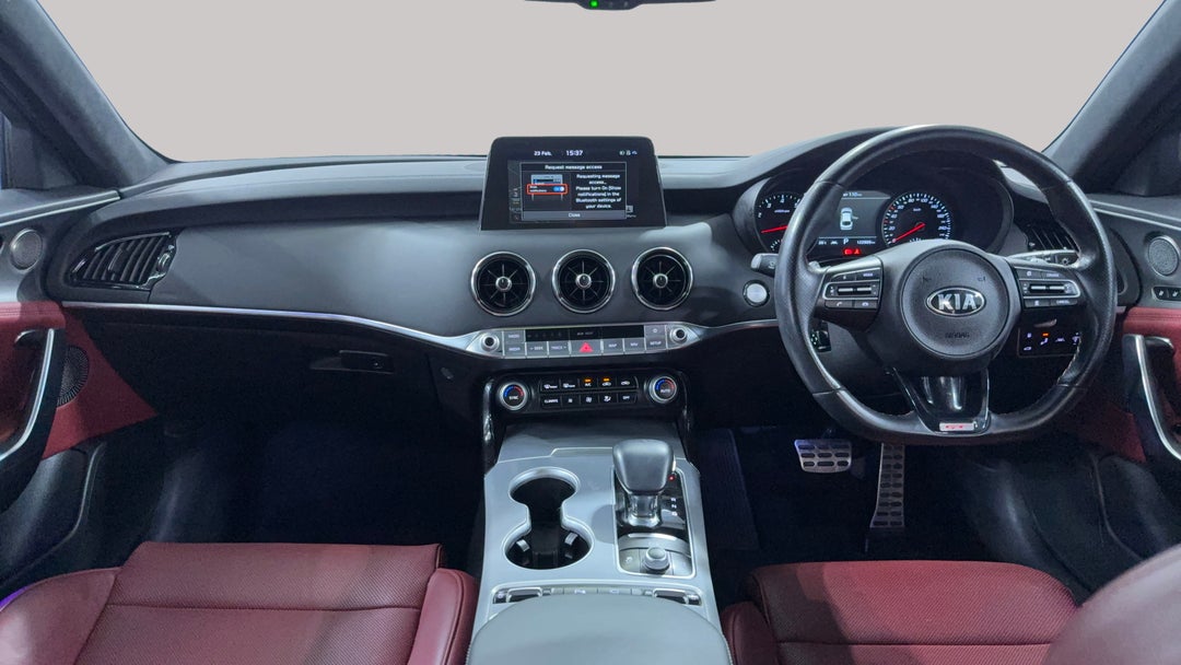 2019 Kia Stinger Gt (red Leather), Automatic, 122905 km, Dashboard View