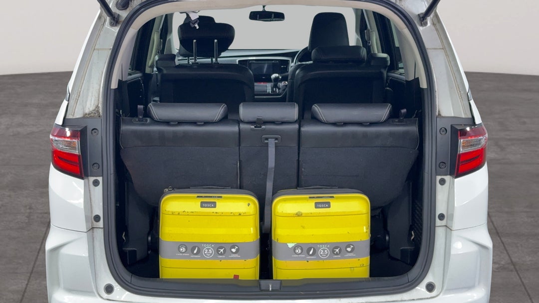 Boot Inside View with Luggage