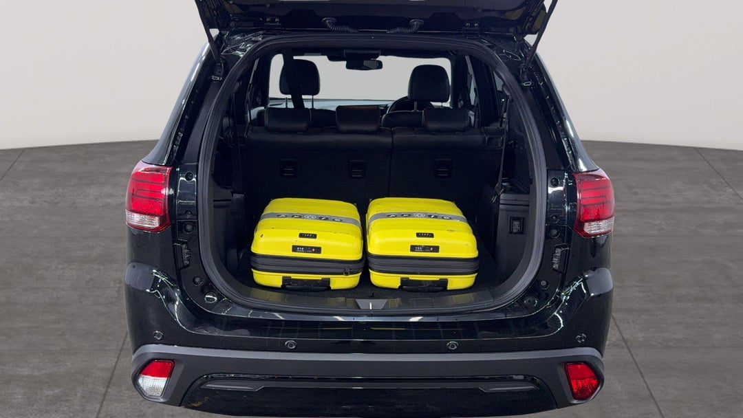 2021 Mitsubishi Outlander Black Edition 7 Seat (2WD), Automatic, 47869 km, Boot Inside View with Luggage