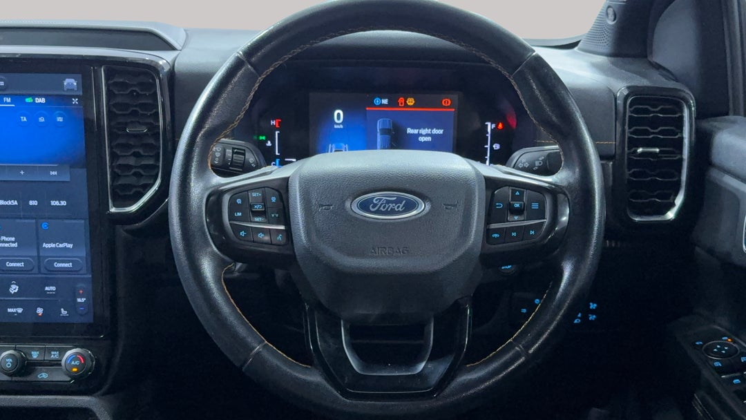 2022 Ford Ranger Wildtrak 3.0 (4x4), Automatic, 82254 km, Steering Wheel Close-up