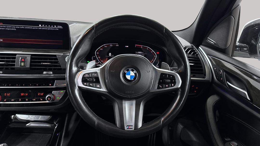 2020 BMW X3 xDrive30i M Sport, Automatic, 88243 km, Steering Wheel Close-up