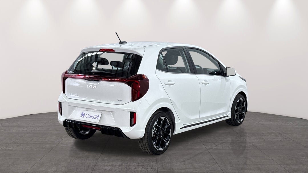 2025 Kia Picanto Gt Line (pe2), Manual, 5629 km, Right Back Diagonal (45- Degree) View