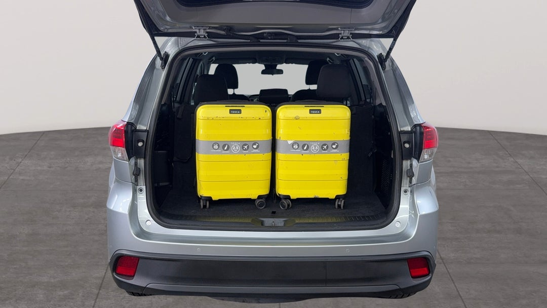 2019 Toyota Kluger Gx (4x2), Automatic, 107402 km, Boot Inside View with Luggage