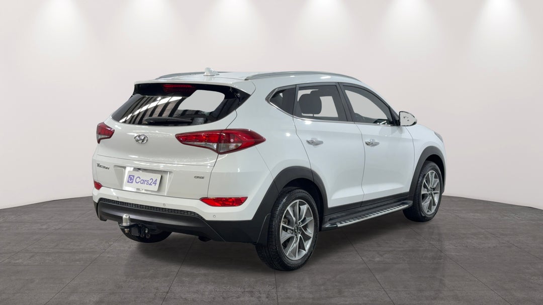 2018 Hyundai Tucson Elite Crdi (awd), Automatic, 112840 km, Right Back Diagonal (45- Degree) View