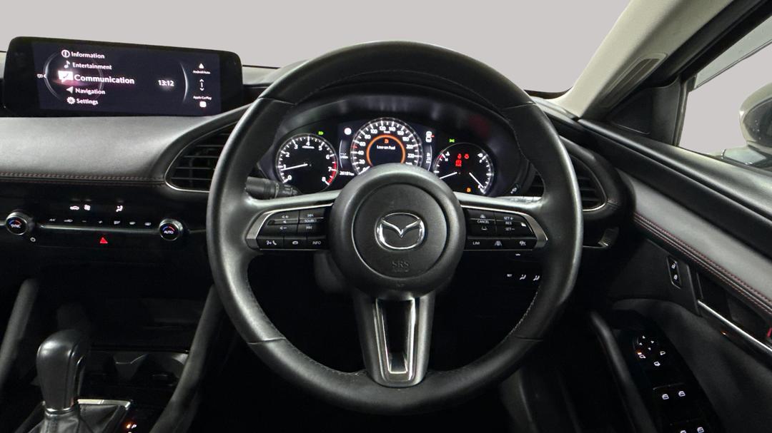 2023 Mazda Mazda3 G25 Evolve Sp, Automatic, 26181 km, Steering Wheel Close-up