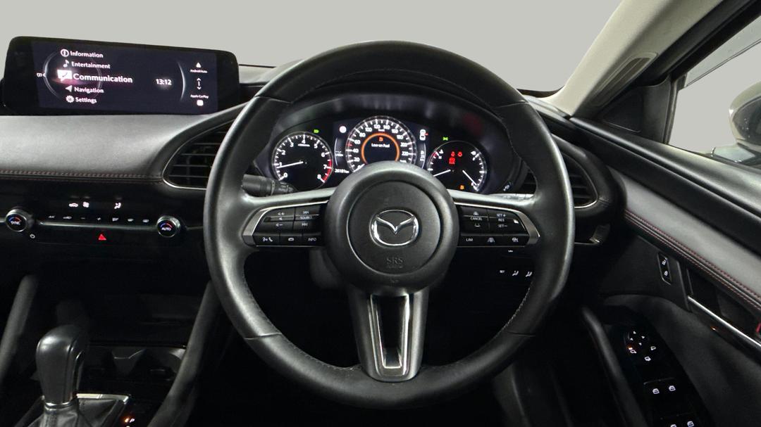 2023 Mazda Mazda3 G25 Evolve Sp, Automatic, 26181 km, Steering Wheel Close-up