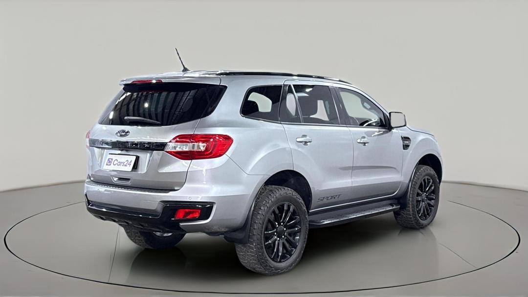2020 Ford Everest Sport (4WD 7 Seat), Automatic, 120331 km, Right Back Diagonal (45- Degree) View