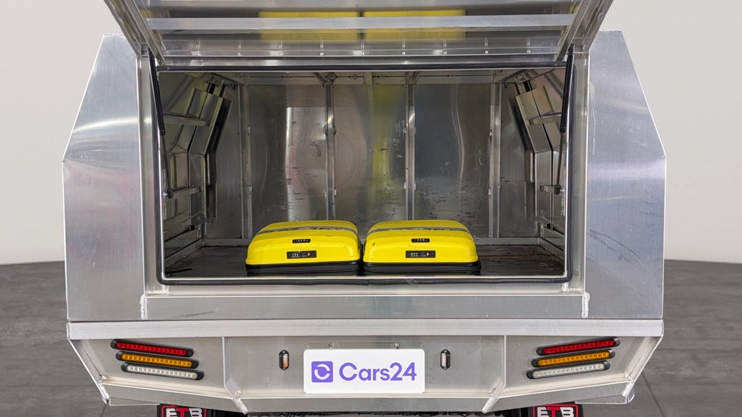 Boot Inside View with Luggage