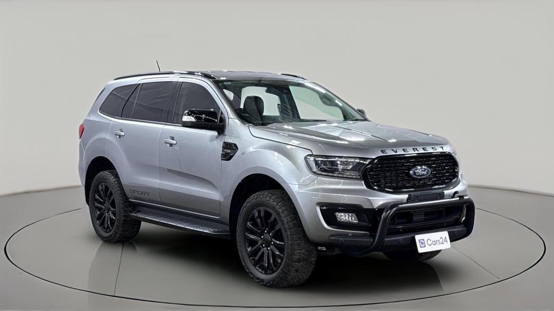 2020 Ford Everest Sport (4WD 7 Seat), Automatic, 120331 km, Right Front Diagonal (45- Degree) View
