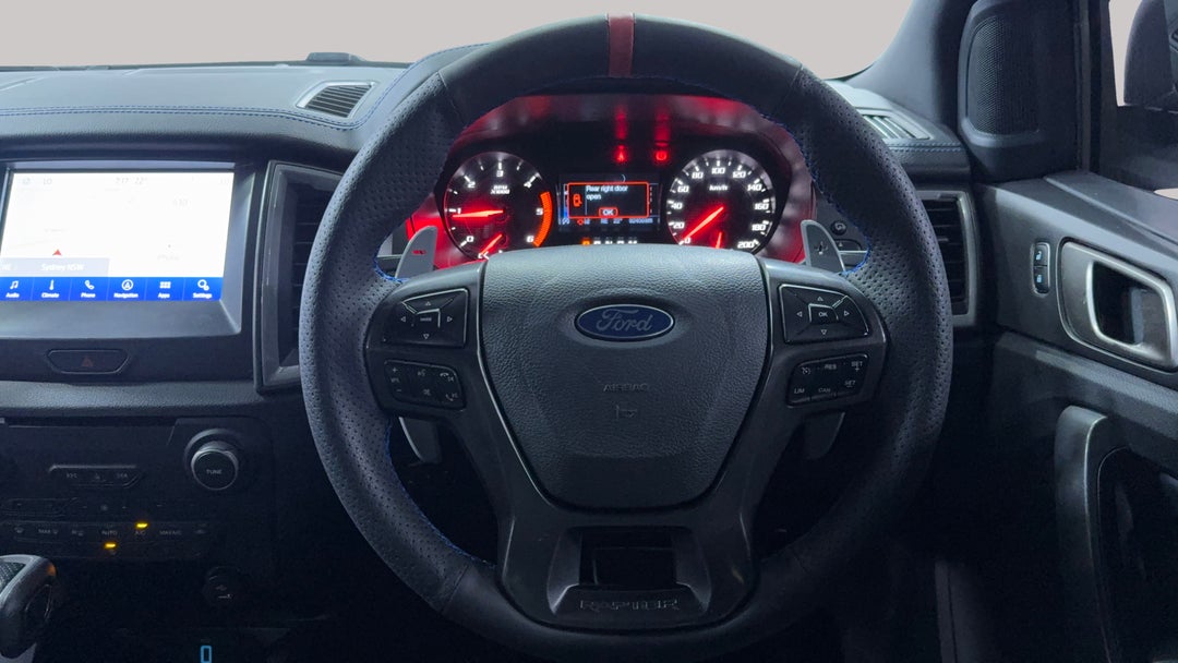 2020 Ford Ranger Raptor 2.0 (4x4), Automatic, 92455 km, Steering Wheel Close-up