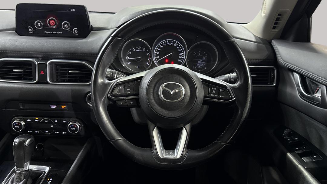 2018 Mazda CX-5 Maxx Sport (4x4), Automatic, 96625 km, Steering Wheel Close-up