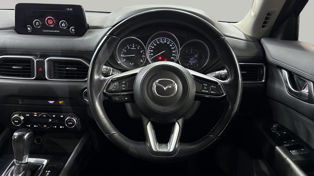 2018 Mazda CX-5 Maxx Sport (4x4), Automatic, 96625 km, Steering Wheel Close-up