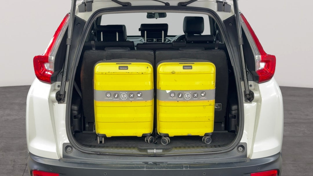 Boot Inside View with Luggage
